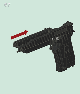 Illustration for article titled Make This Incredibly Realistic LEGO Gun